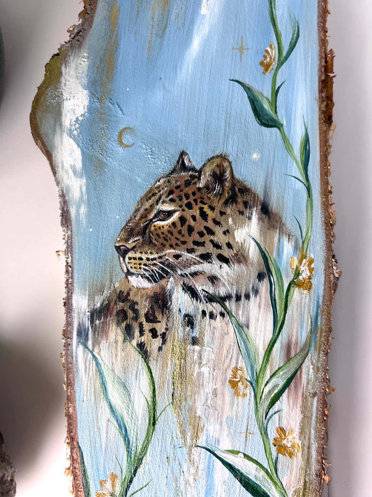 Moonlit Wild Original Oil Painting