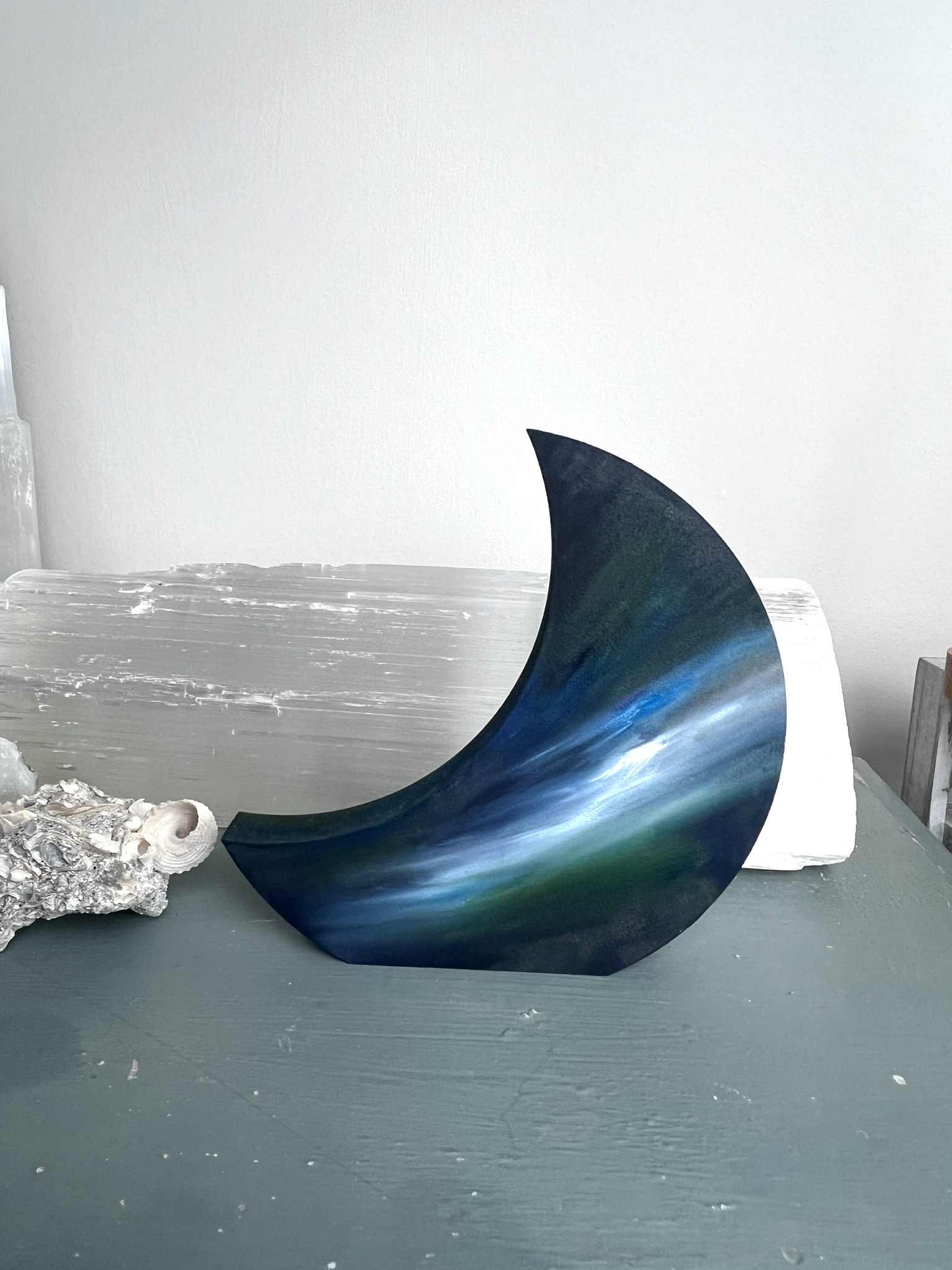 Hand Painted Moon
