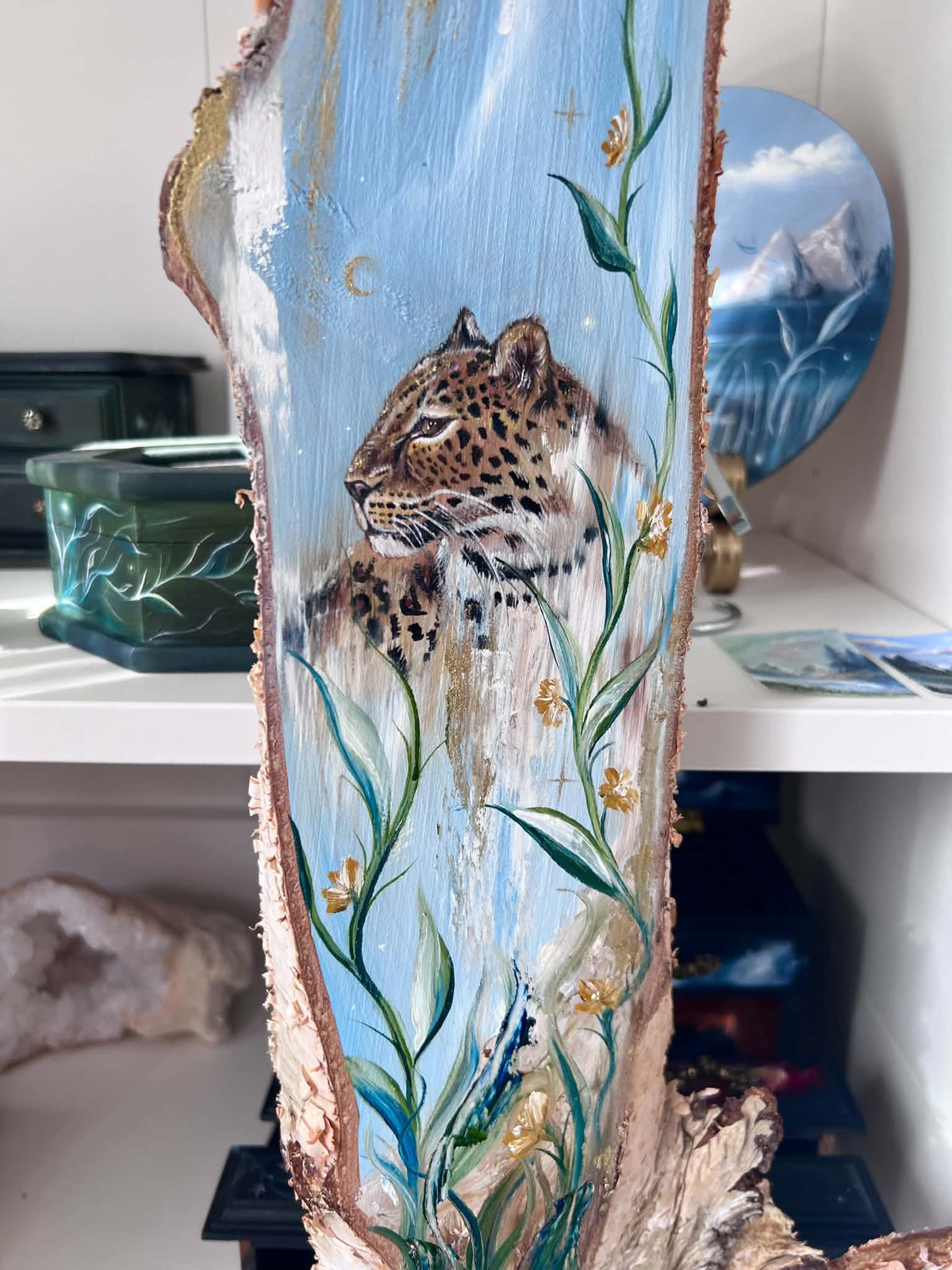 Moonlit Wild Original Oil Painting