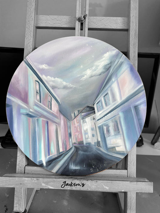 Original Fowey Painting North Street