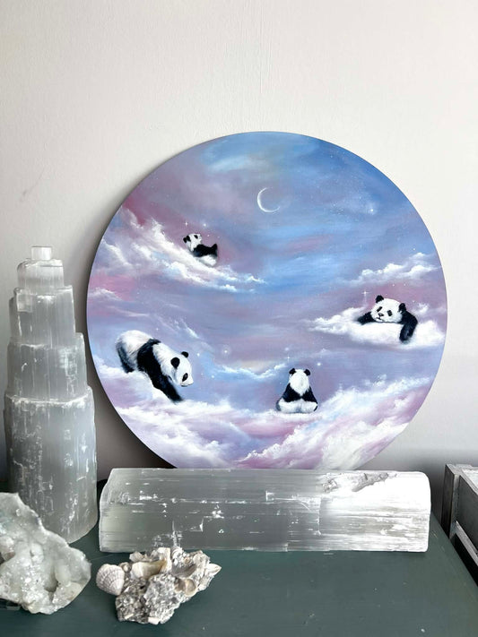 Cloud Meditation Original Oil Painting