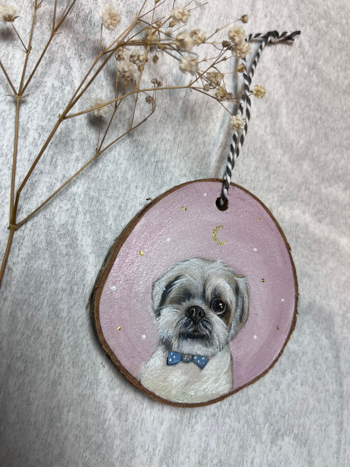 Personalised Pet Portrait on Wood