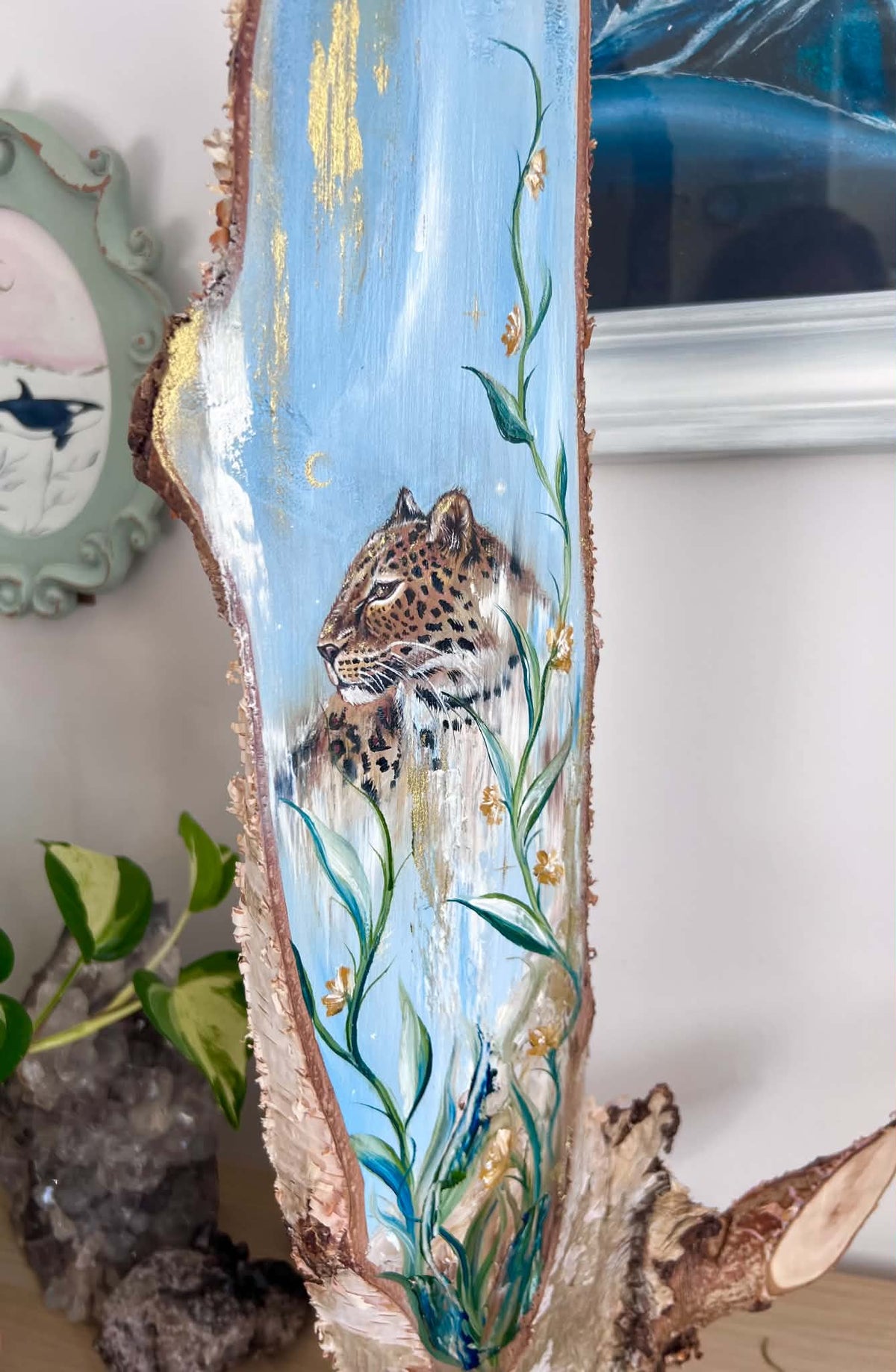 Moonlit Wild Original Oil Painting