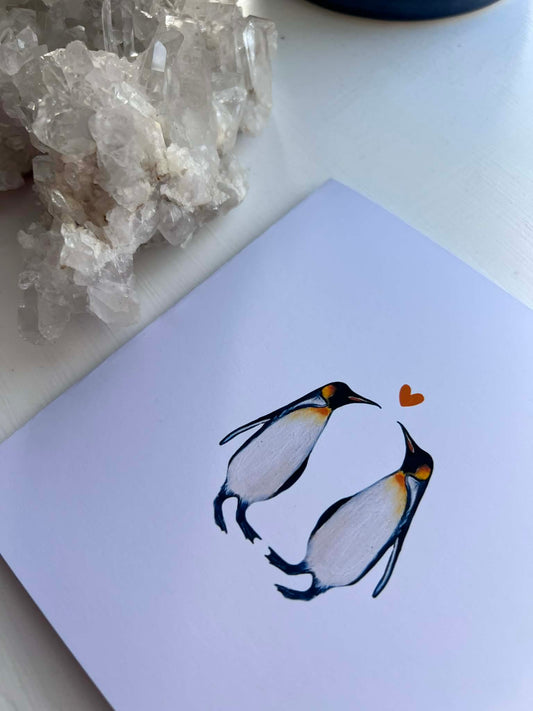 Heart in Antarctica Card