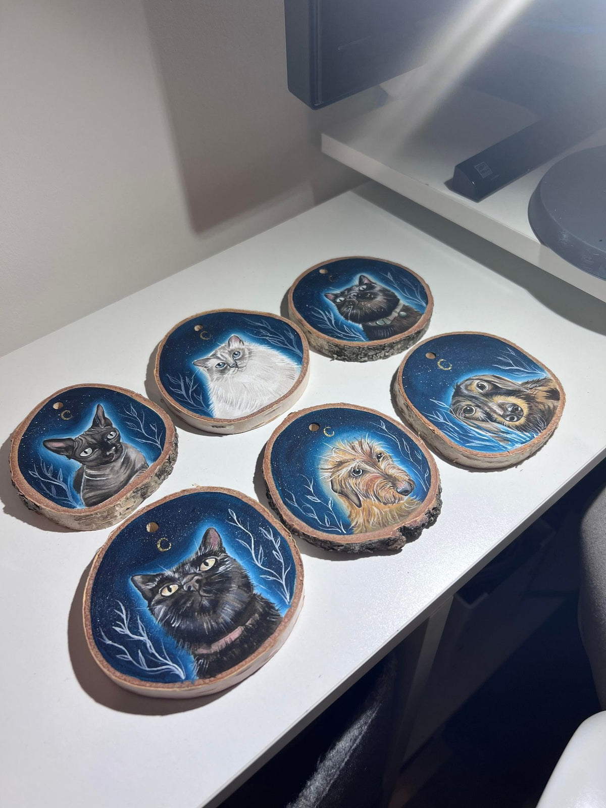 Personalised Pet Portrait on Wood