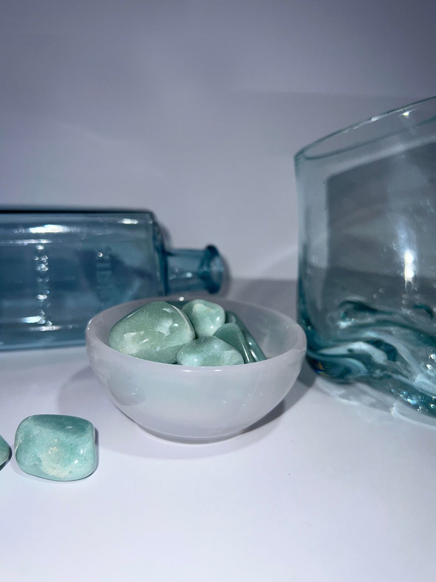 Pink Mangano Calcite Bowl